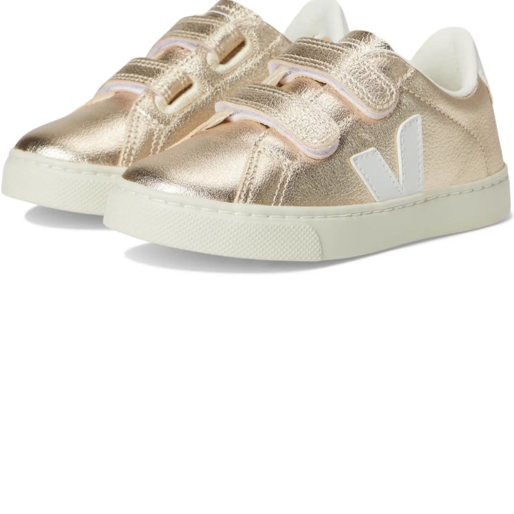 Veja Gold Toddler Sneakers